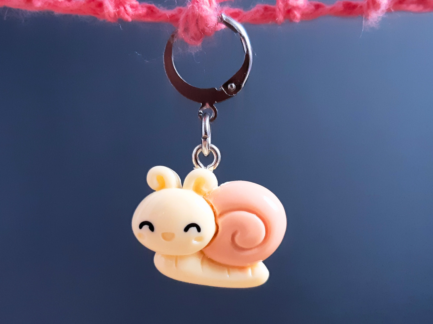 Snail Stitch Marker