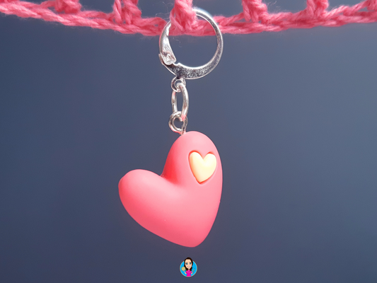 Heart Kawaii Stitch Marker