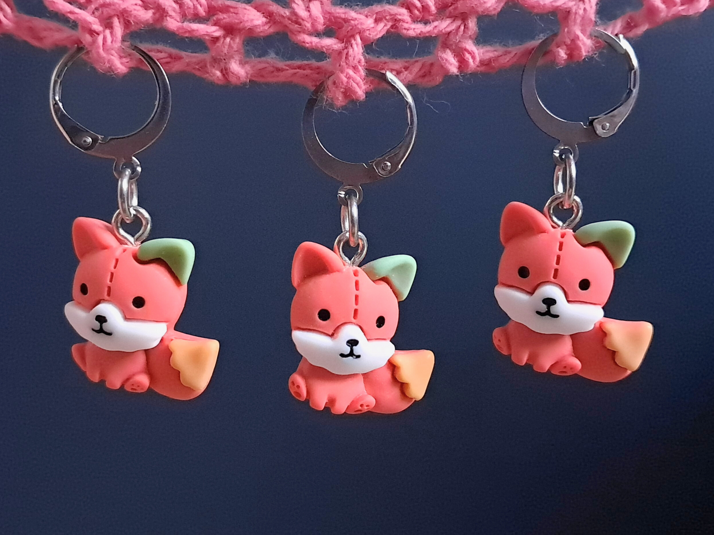 Foxy Stitch Marker