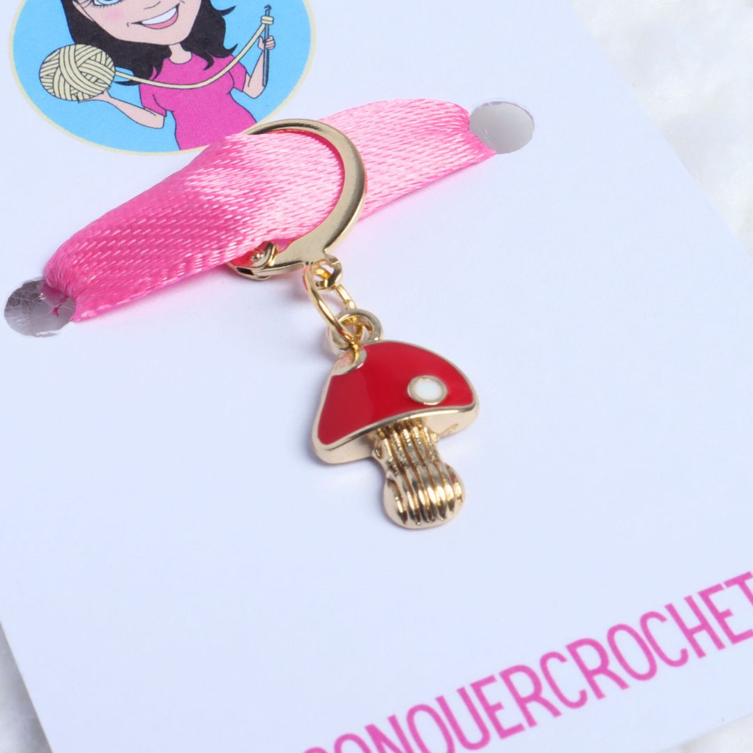 Toadstool Stitch Marker