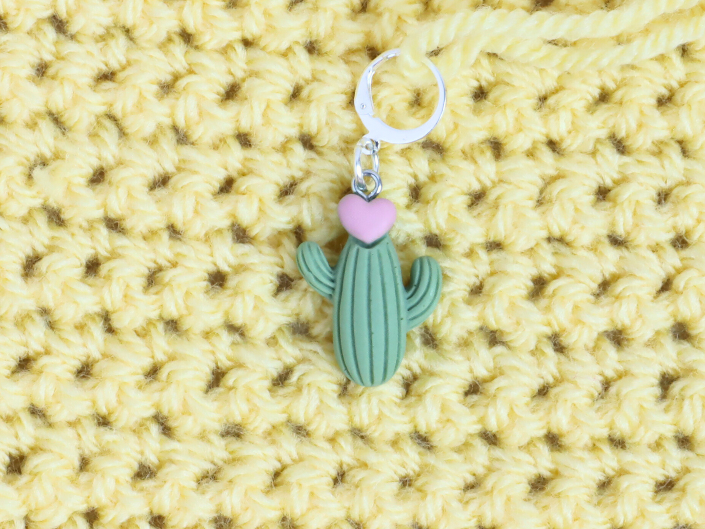 Cactus Kawaii Stitch Marker