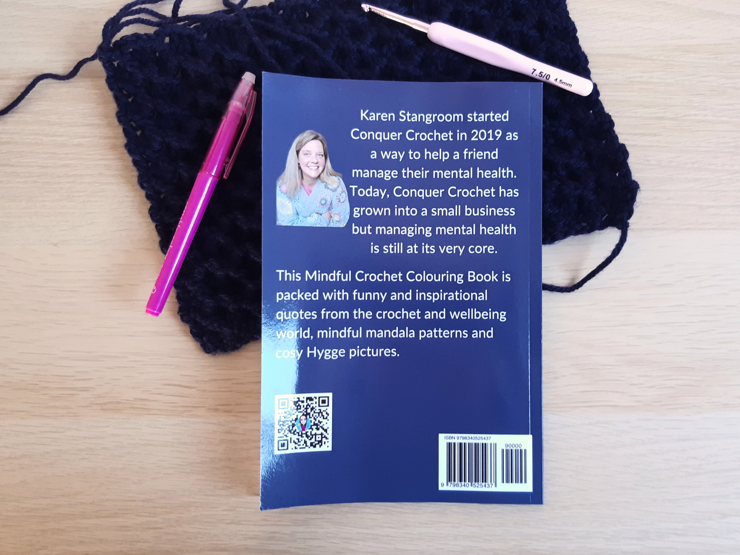 Mindful Crochet Colouring Book