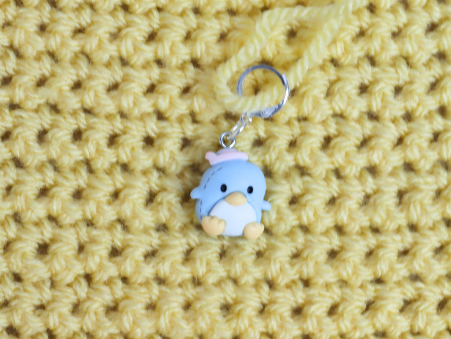 Blue Penguin Kawaii Stitch Marker