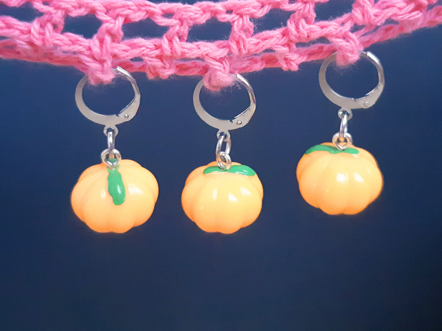 Pumpkin Stitch Marker