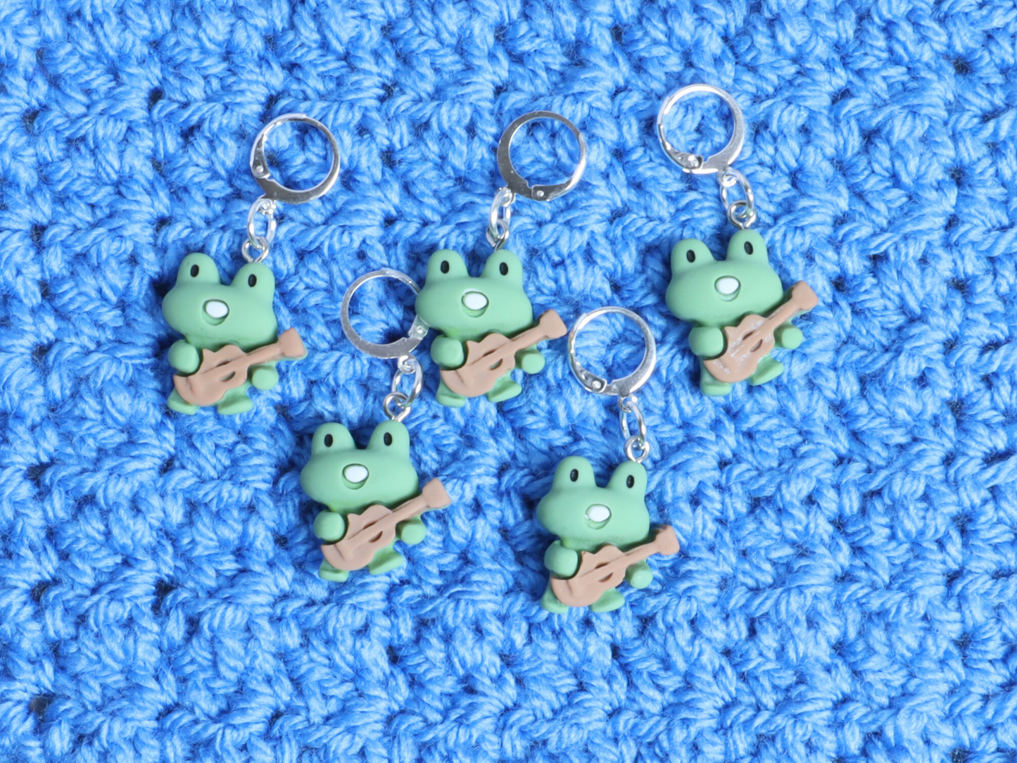 Singing Frog Kawaii Stitch Marker