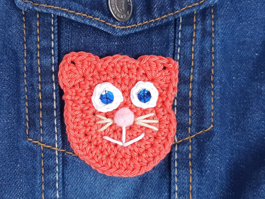 Ginger Cat Applique