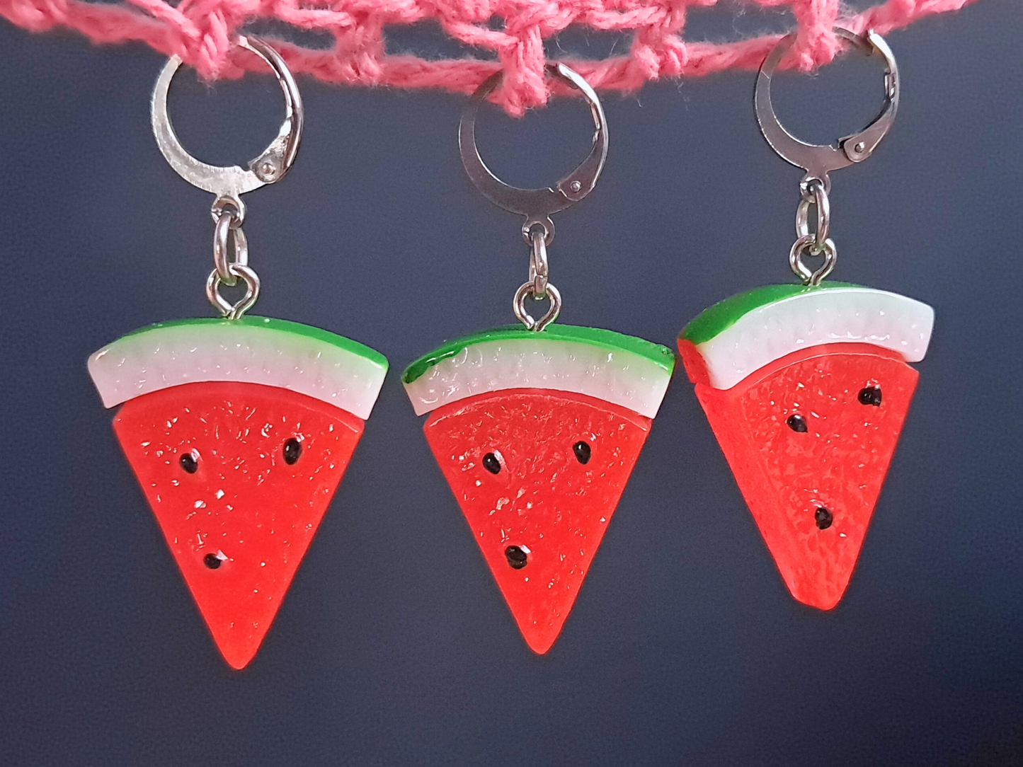 Watermelon Stitch Marker