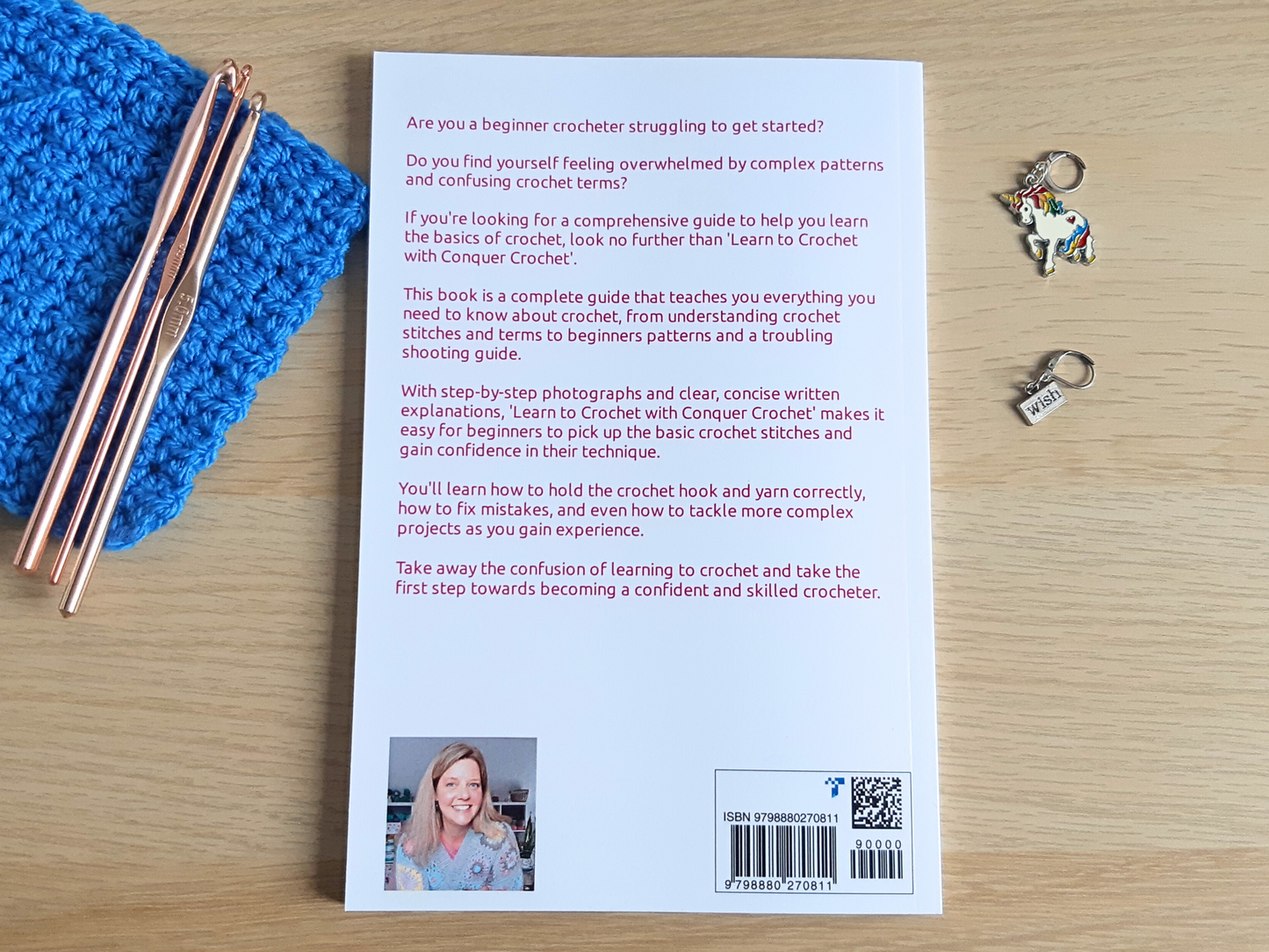 Learn to Crochet with Conquer Crochet (Physical book)