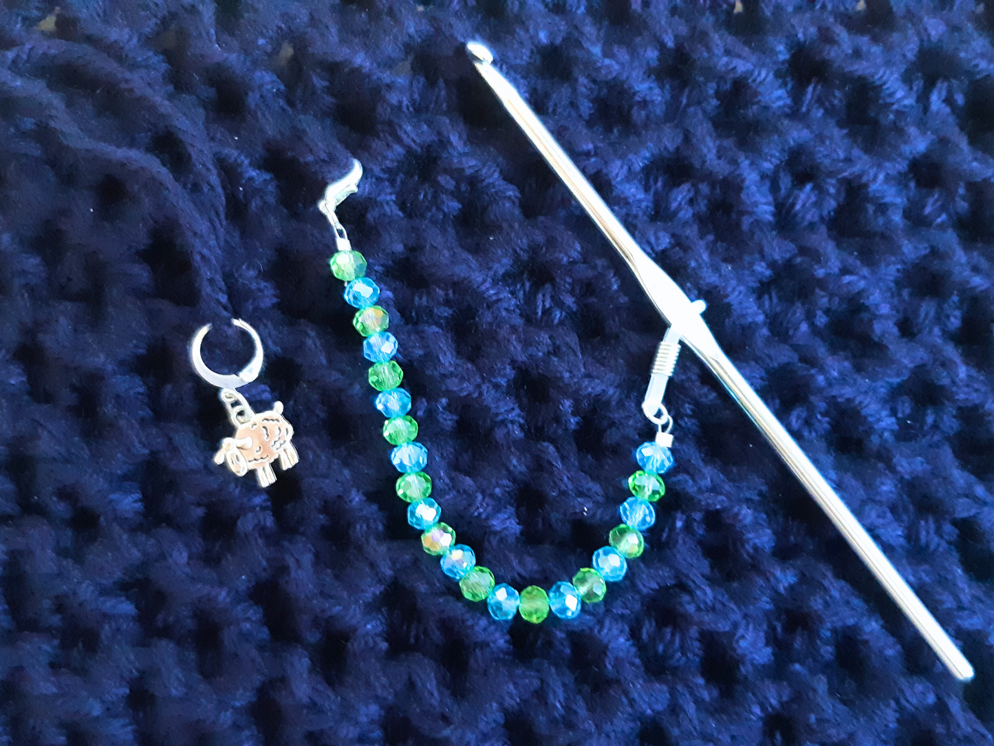 Sheep Beaded Hook Keeper