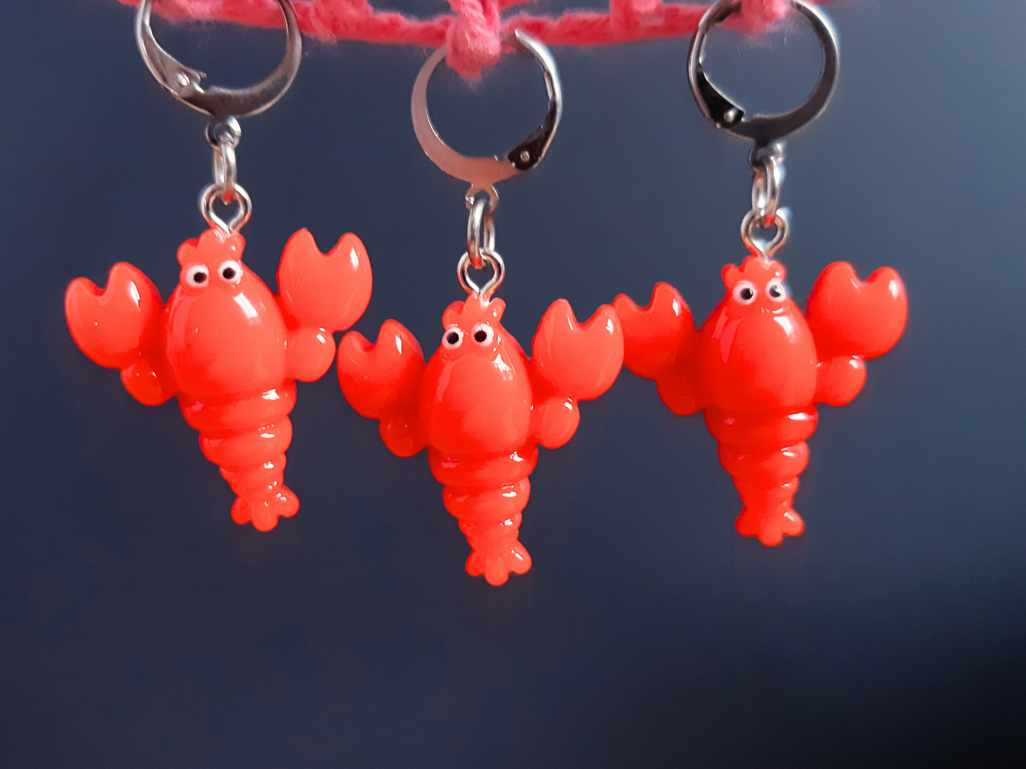 Lobster Stitch Marker