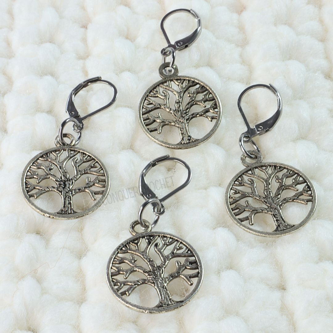 Tree of Life Stitch Marker