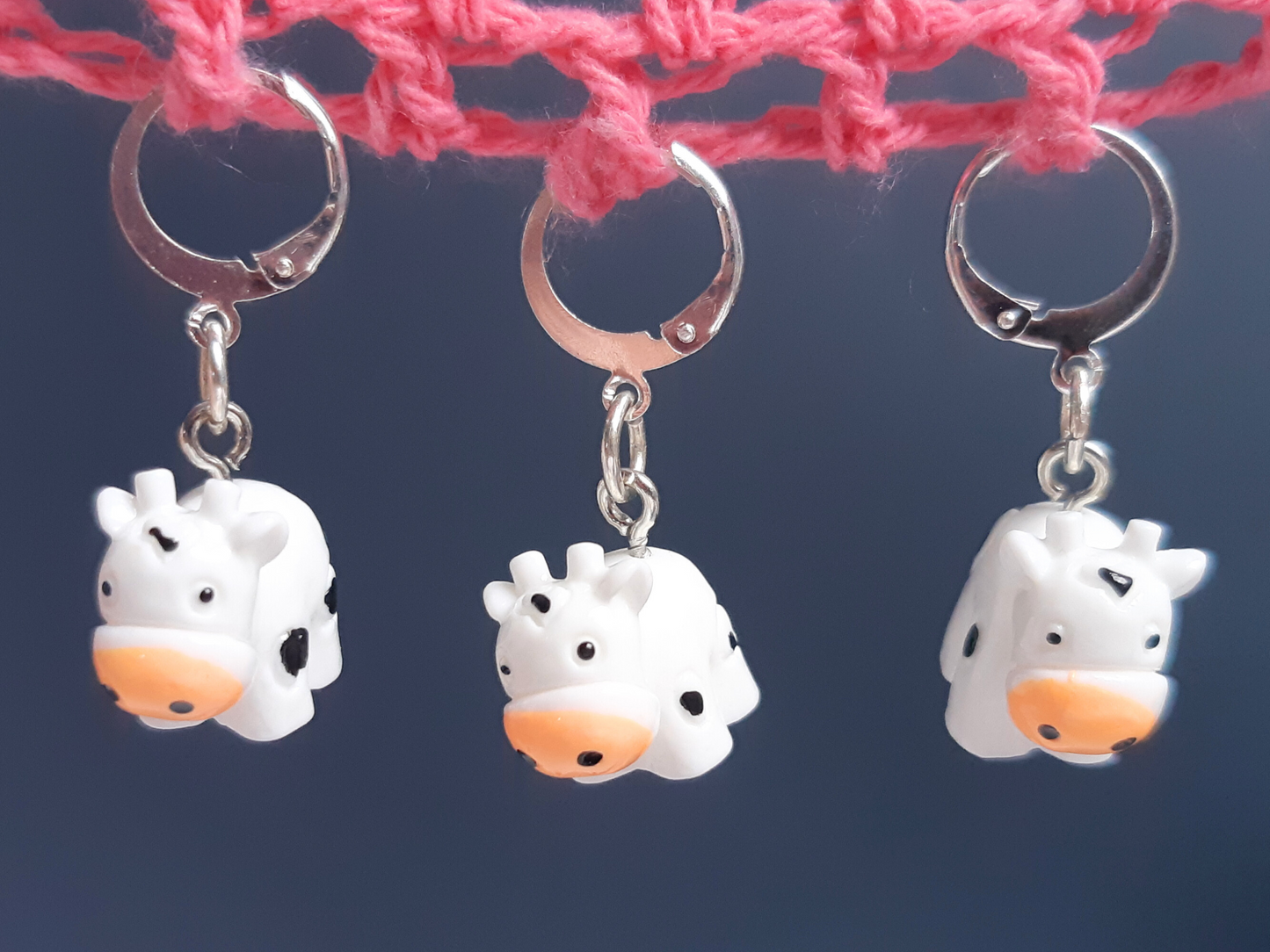 Cow Stitch Marker