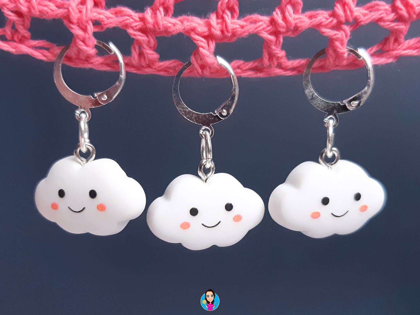 Cloud Kawaii Stitch Marker