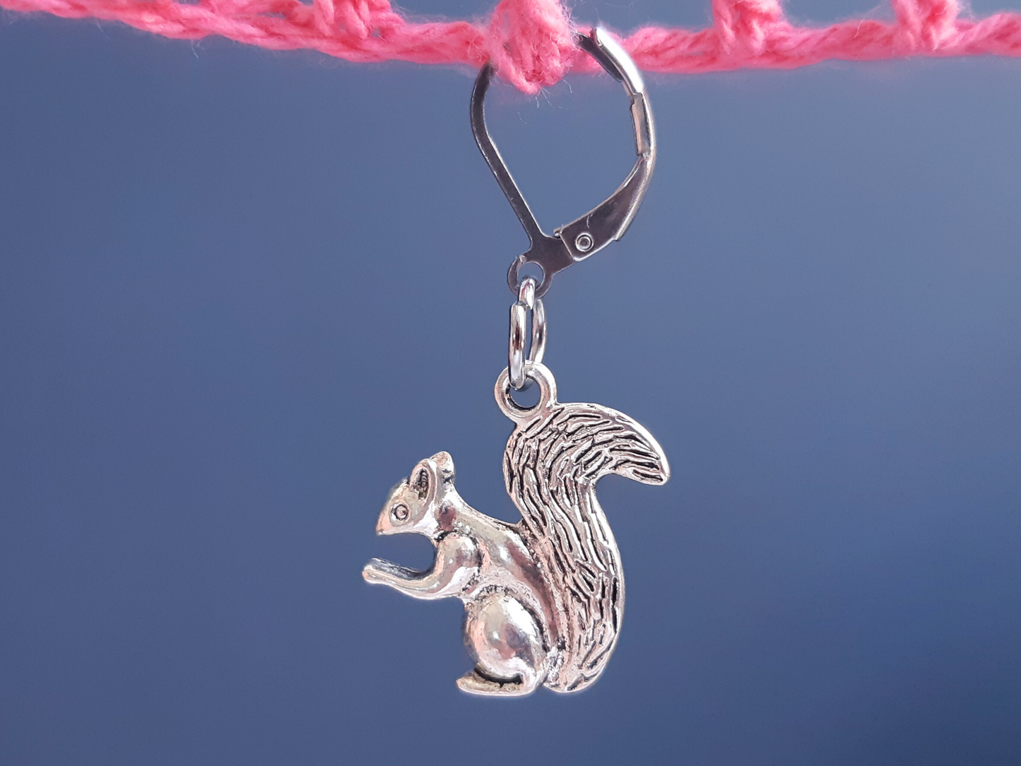 Squirrel Stitch Marker