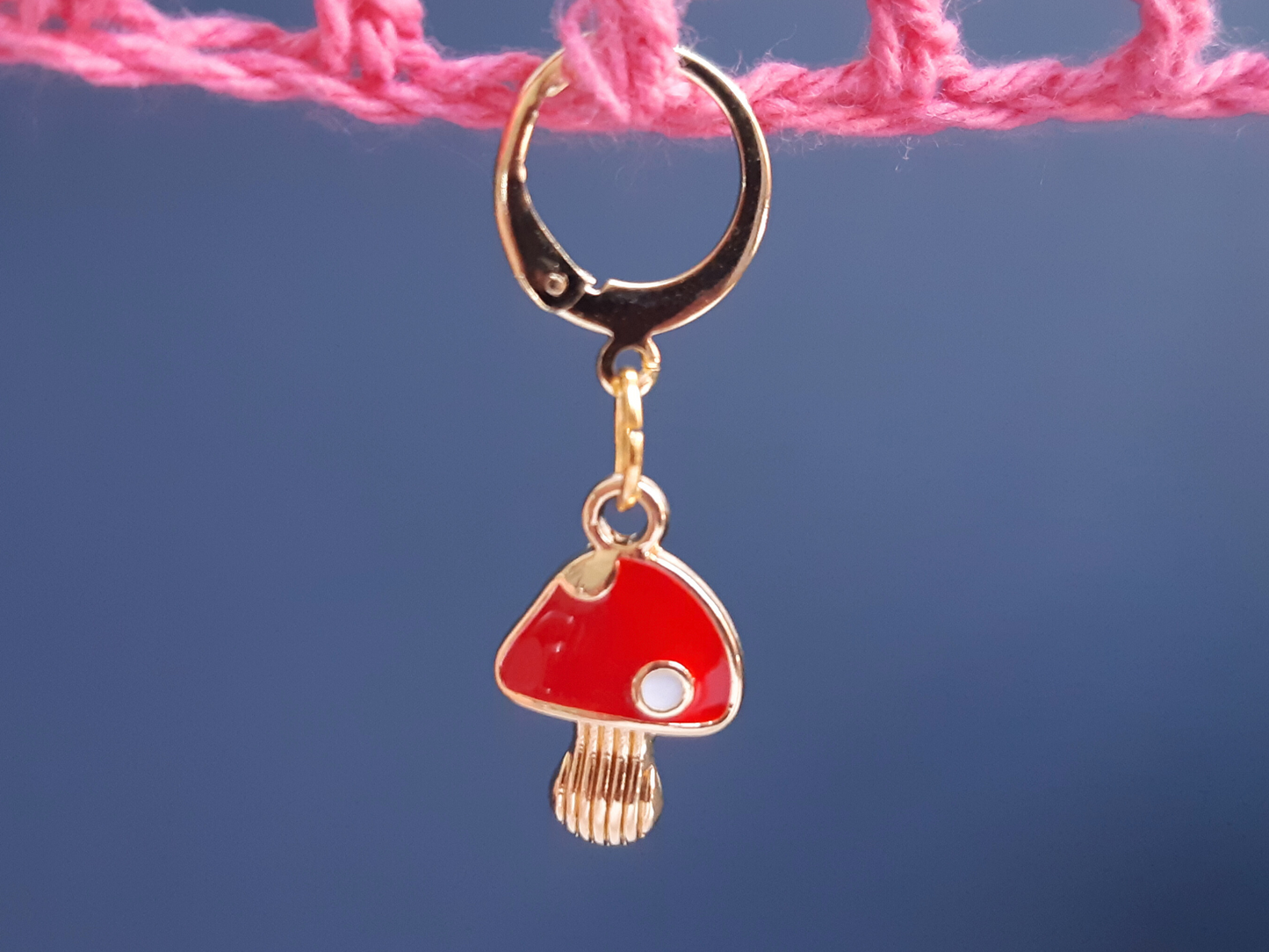 Toadstool Stitch Marker