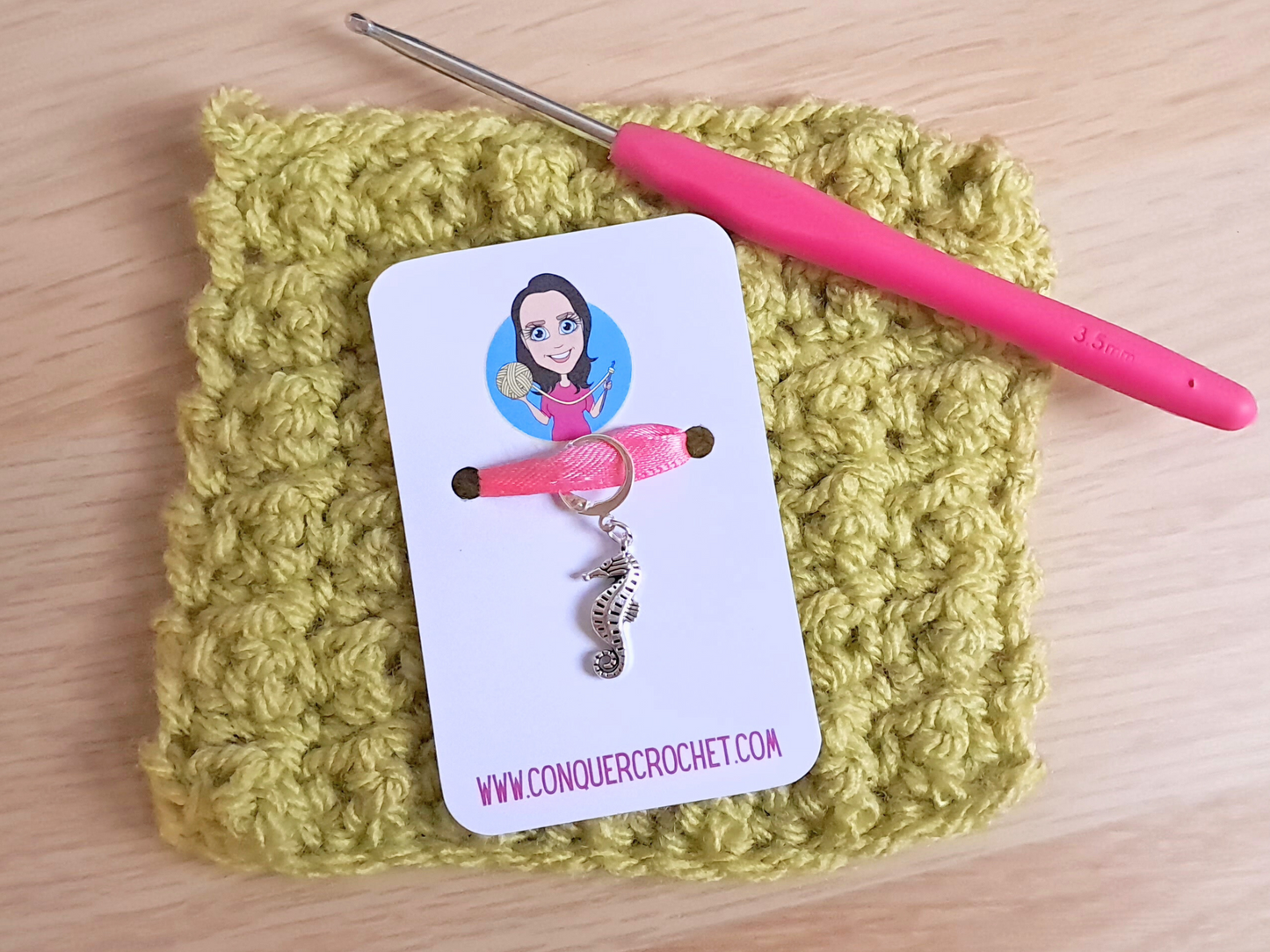 Seahorse Stitch Marker