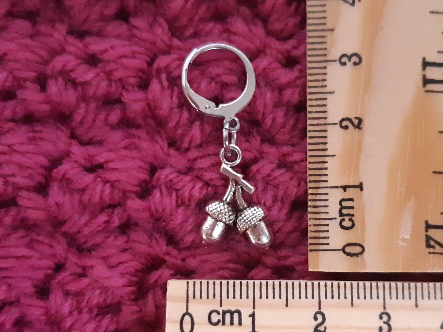 Squirrel & Acorn Stitch Marker Set