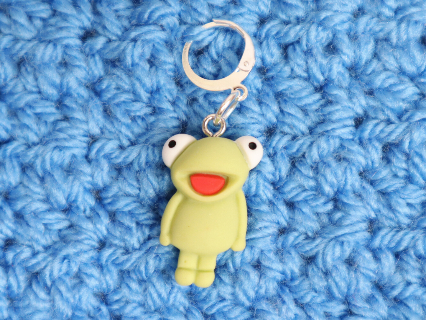 Happy Frog Kawaii Stitch Marker