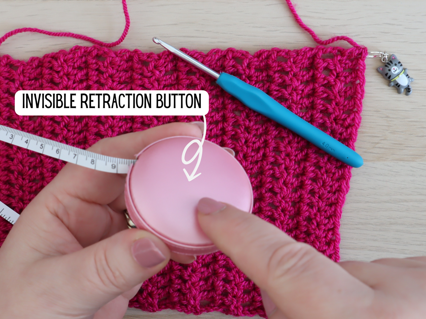 Macaroon Retractable Tape Measure