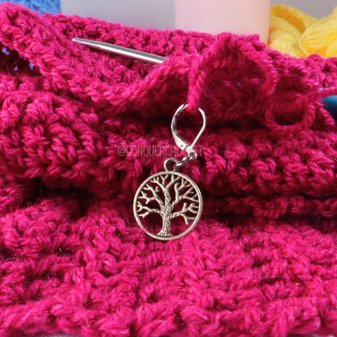 Tree of Life Stitch Marker