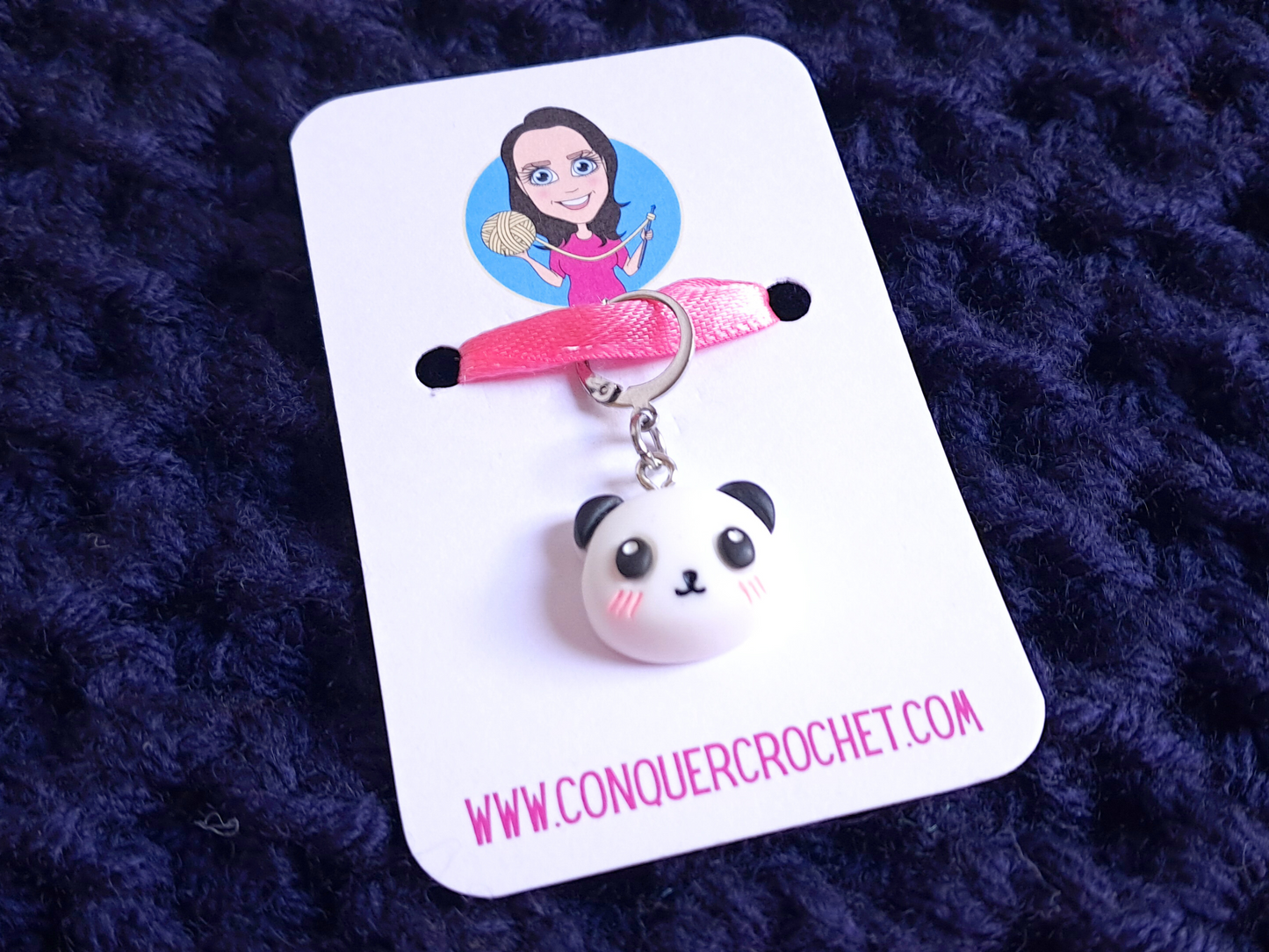 Panda Stitch Marker