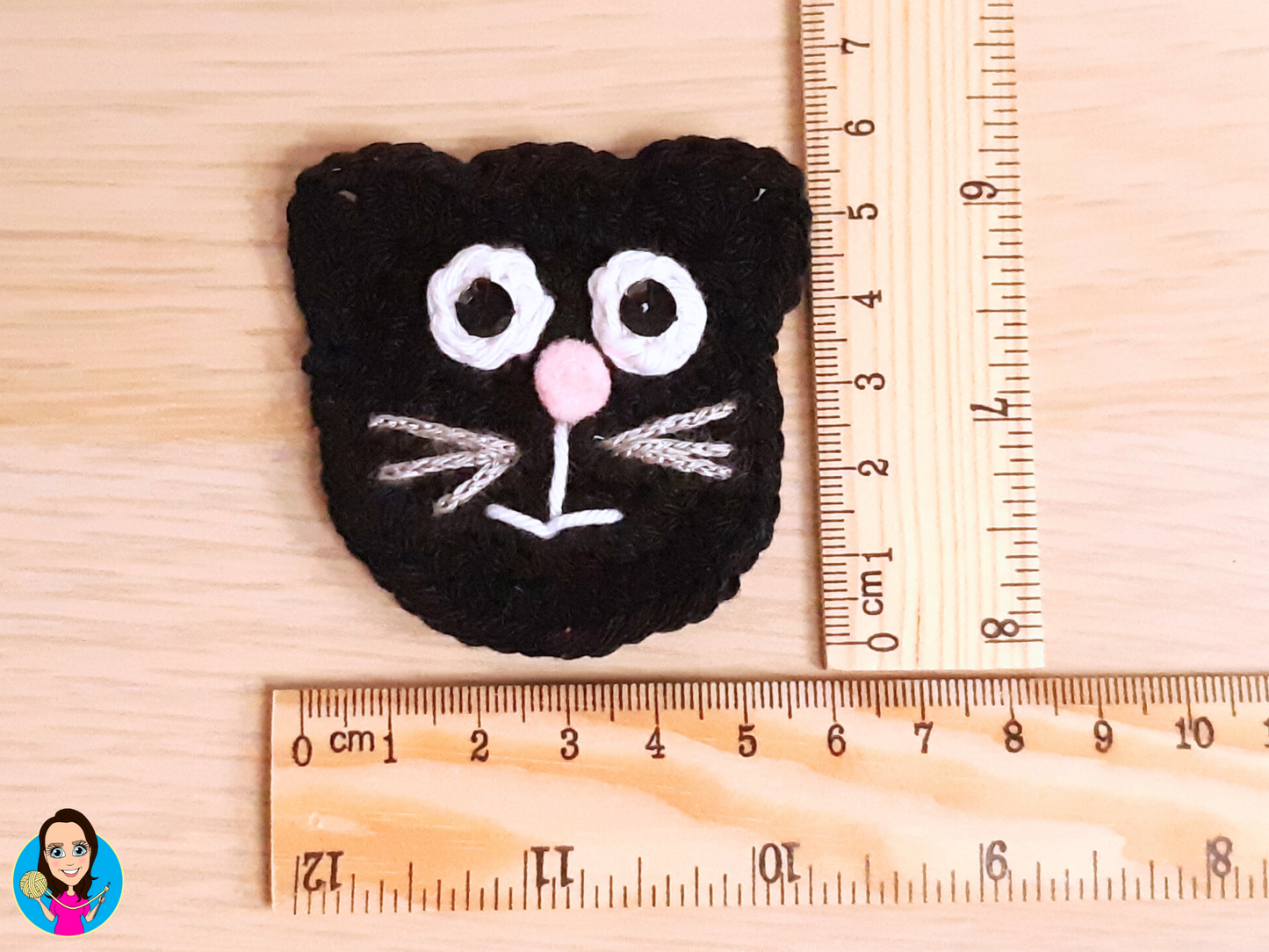 Black Cat Applique