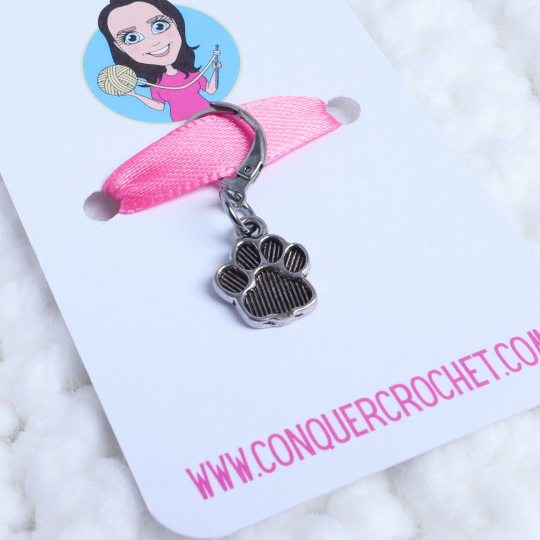 Paw Pad Stitch Marker