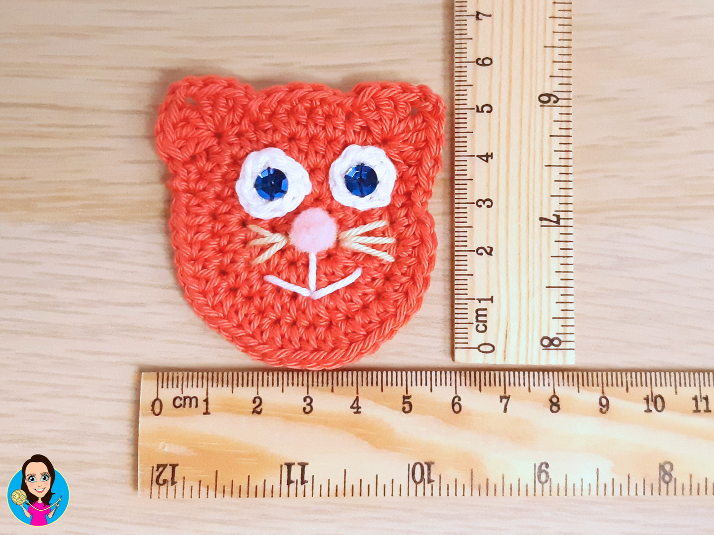 Ginger Cat Applique