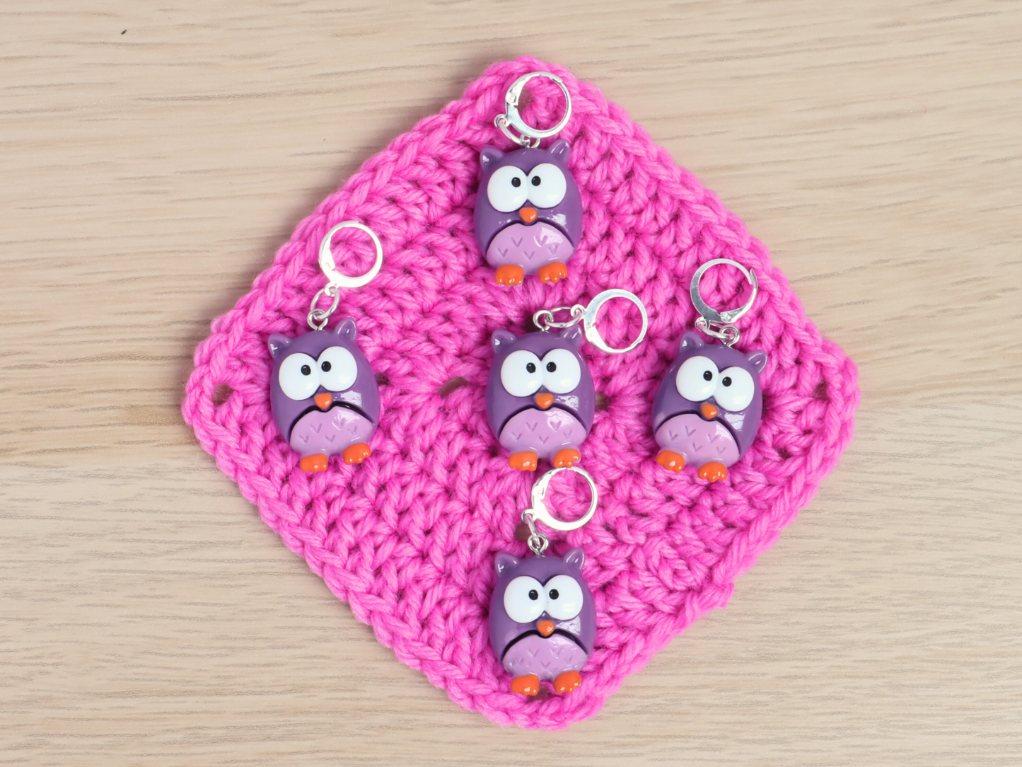 Owl Kawaii Stitch Marker