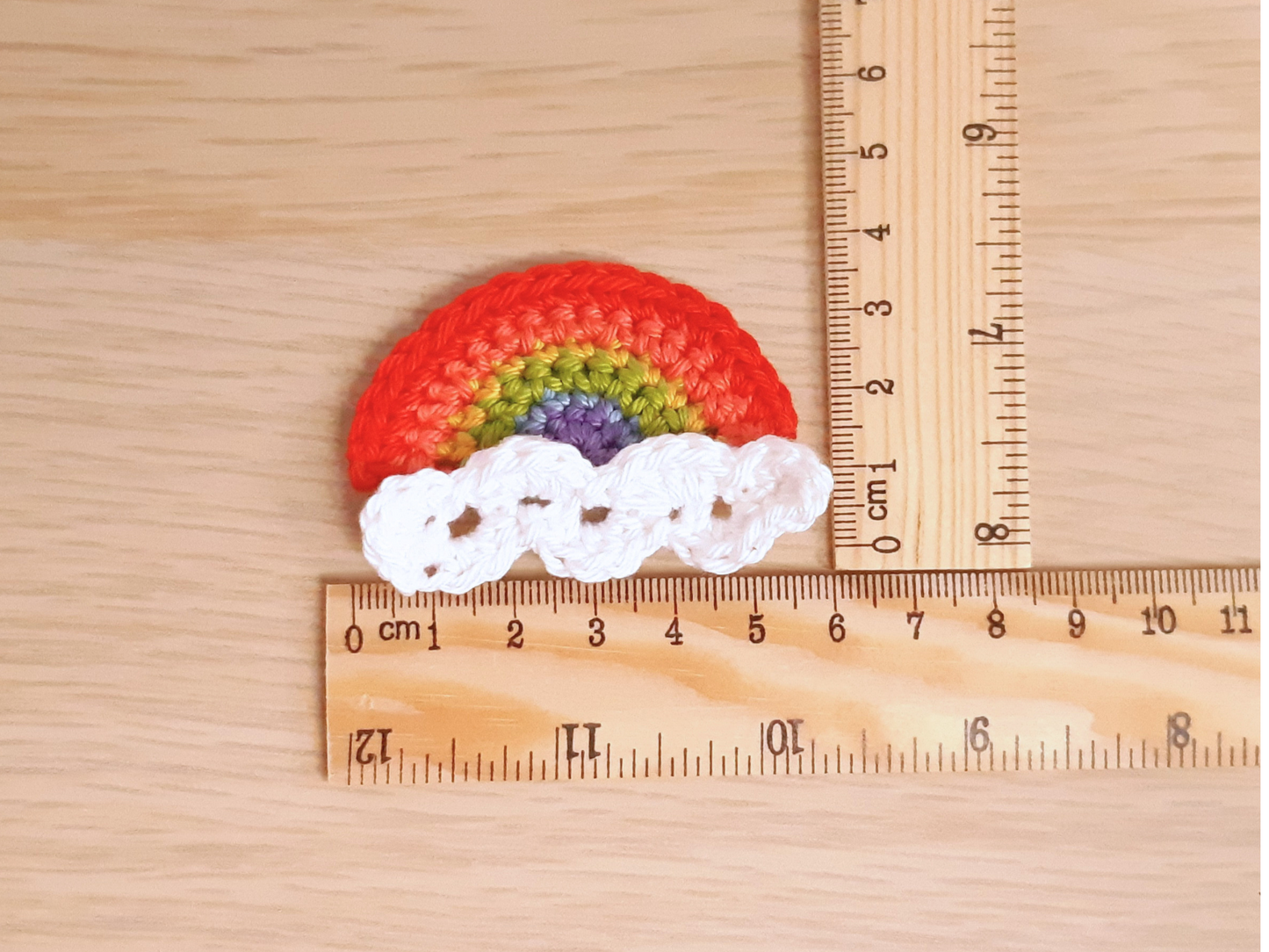 Rainbow & Cloud Applique