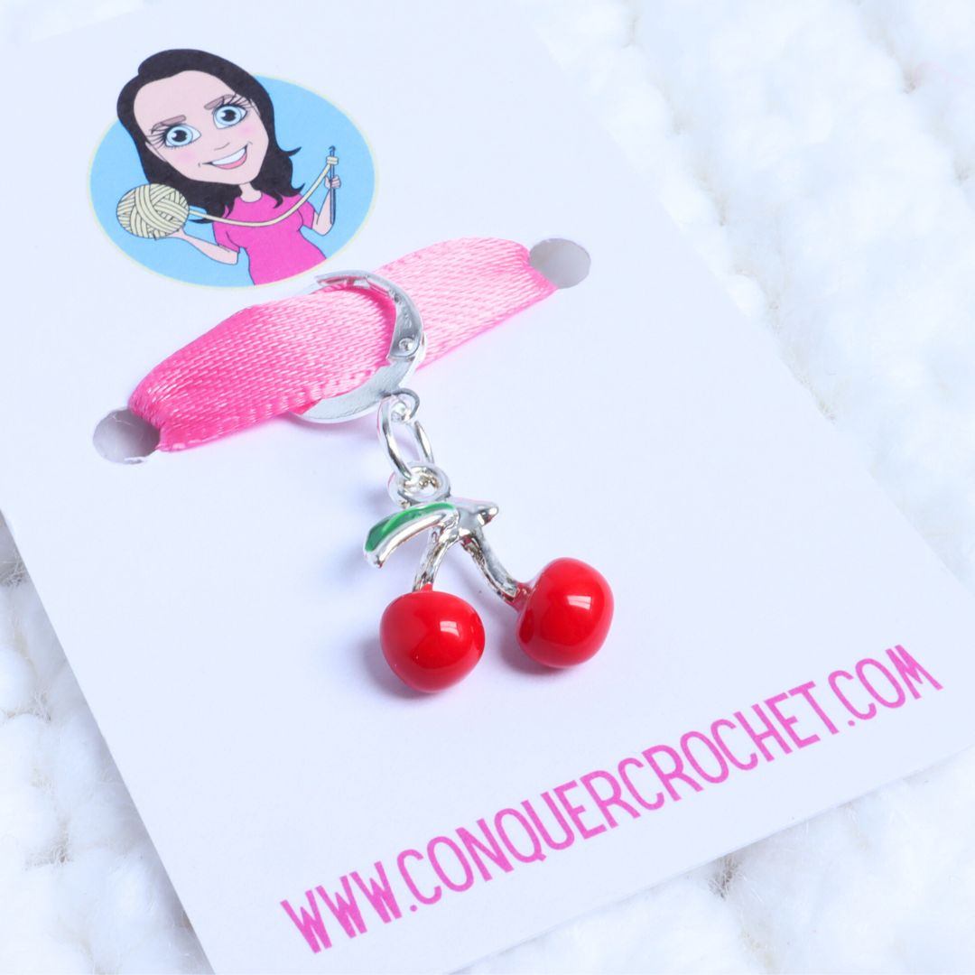 Cherries Stitch Marker