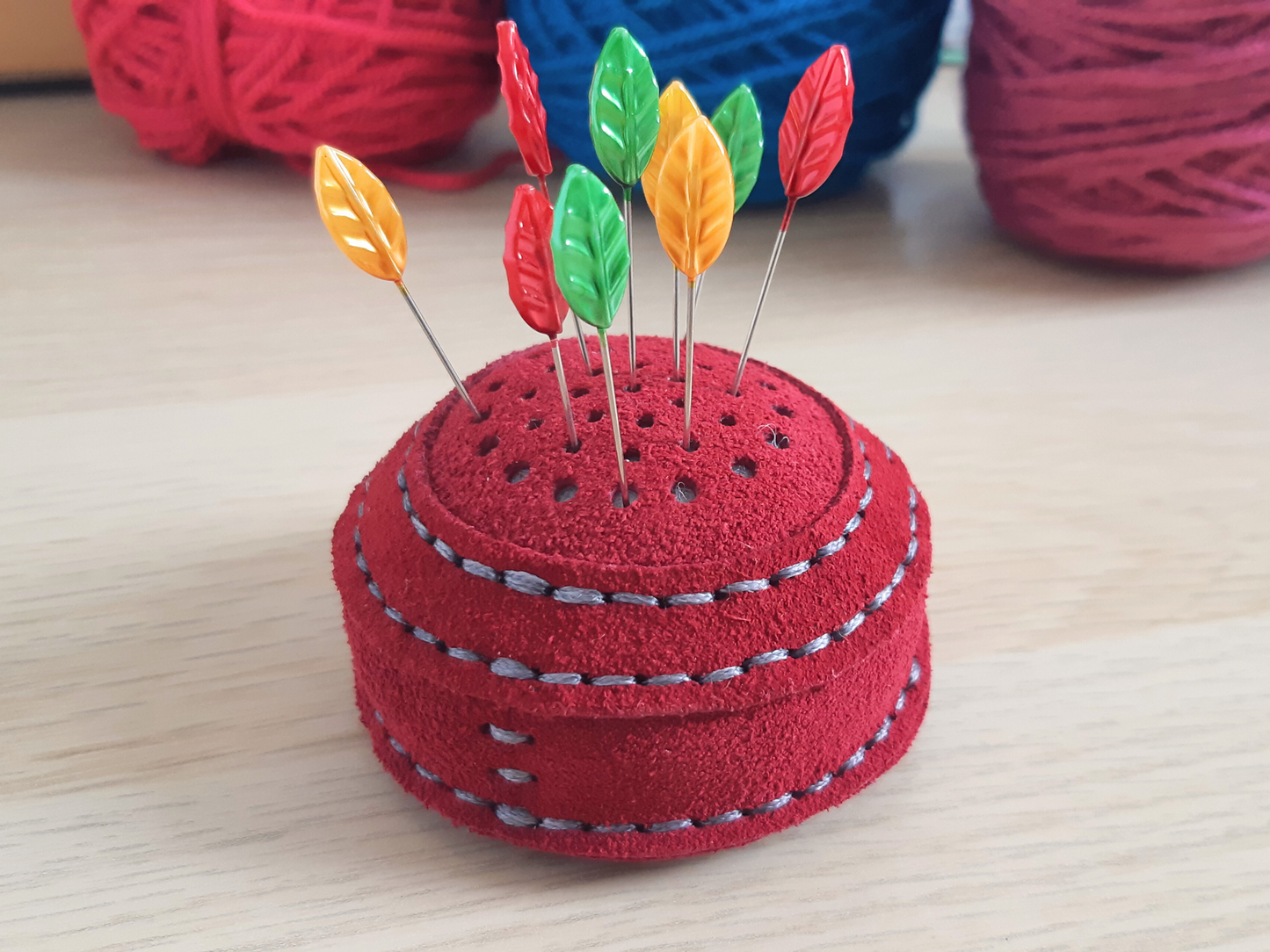 Suede Pin Cushion