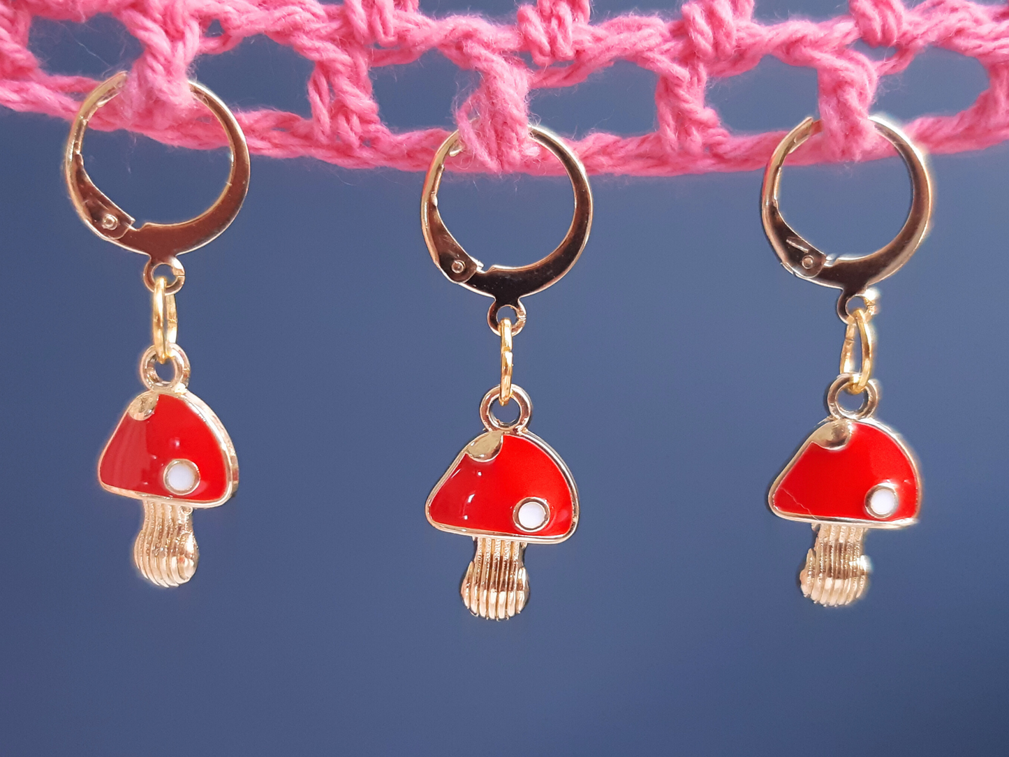 Toadstool Stitch Marker