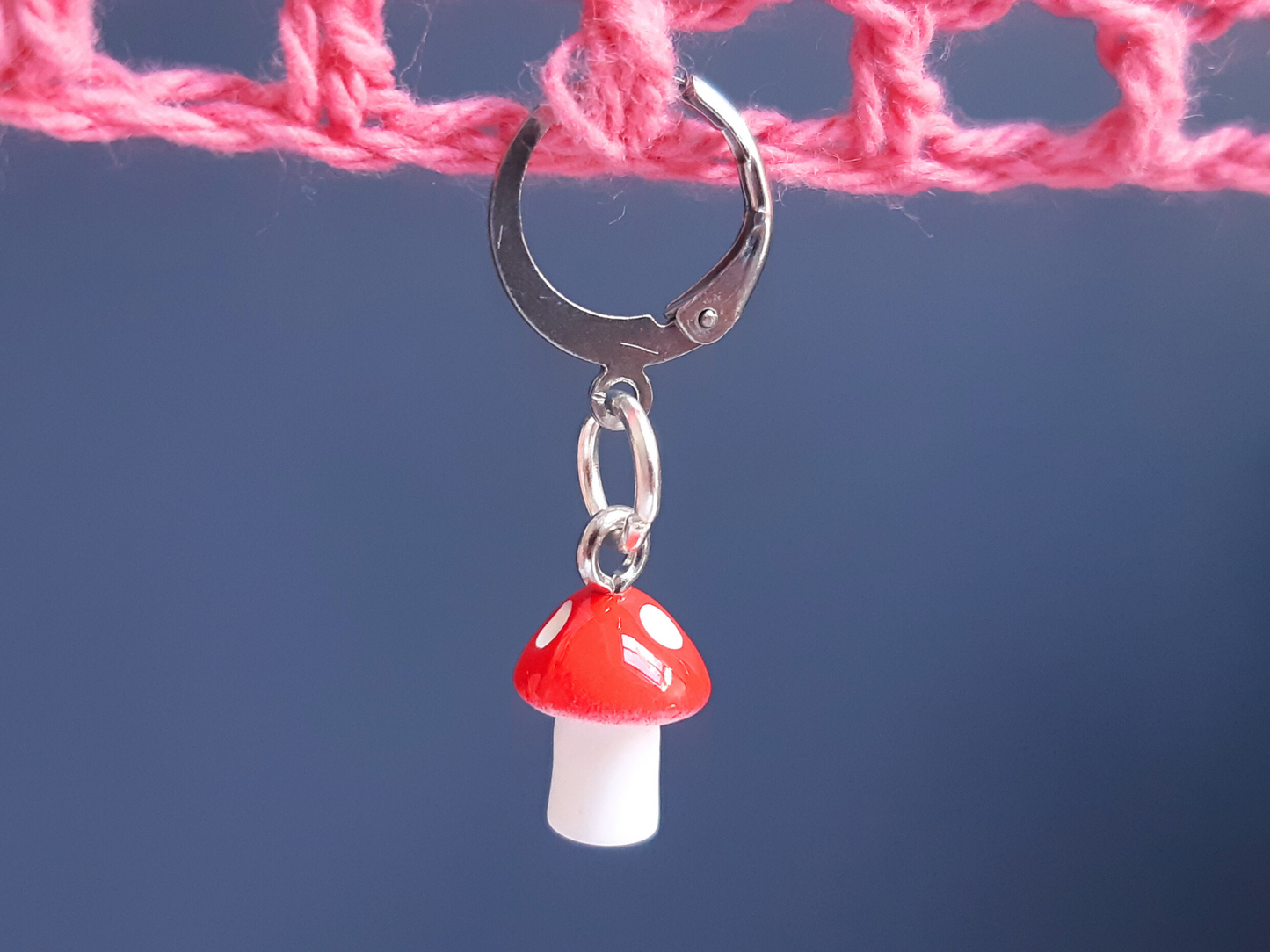 Toadstool Stitch Marker