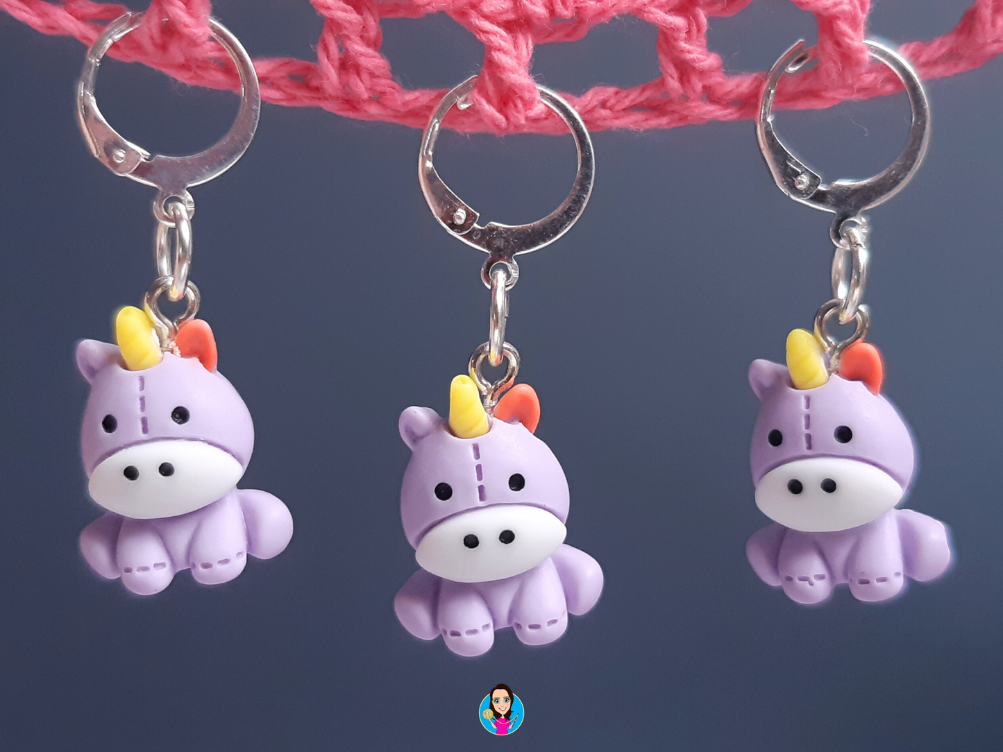 Unicorn Kawaii Stitch Marker