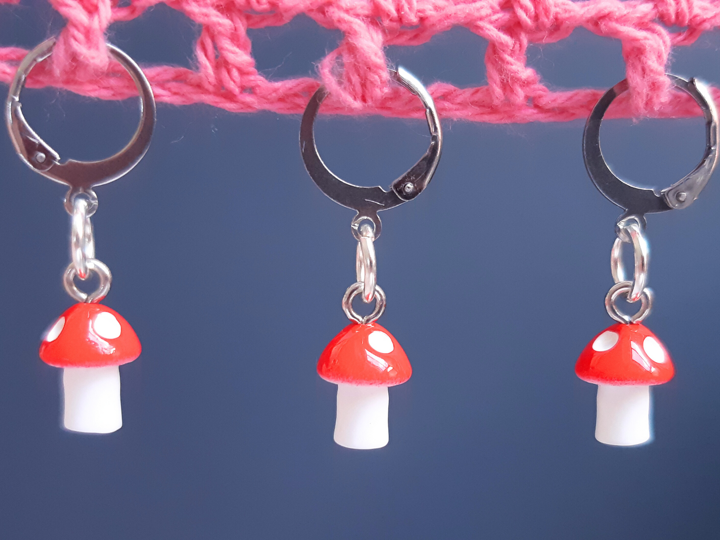 Toadstool Stitch Marker