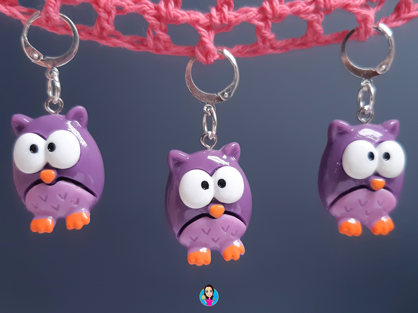 Owl Kawaii Stitch Marker