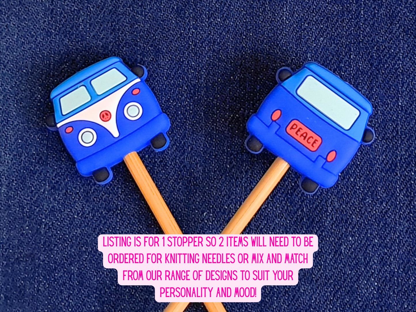Campervan Quote Stitch Stopper Scissor Protector