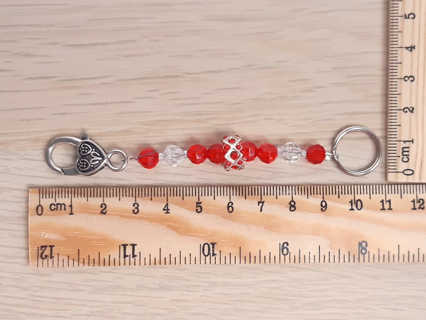 Christmas Scissor Fob and Stitch Markers Set