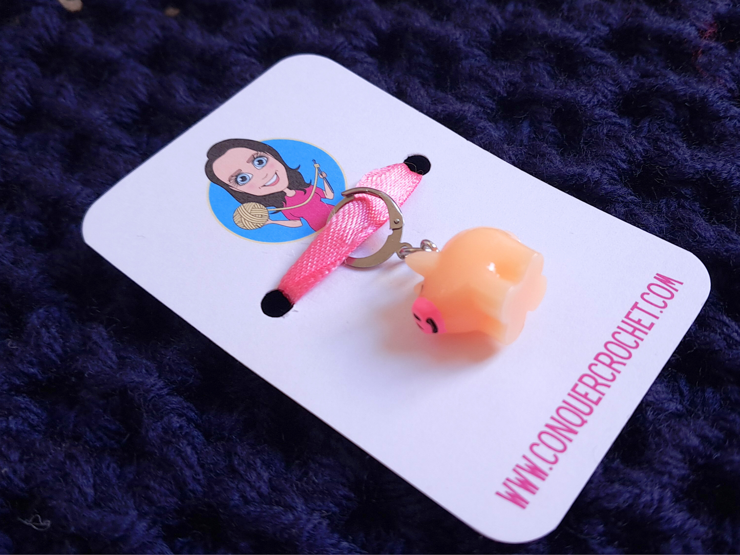 Pig Stitch Marker