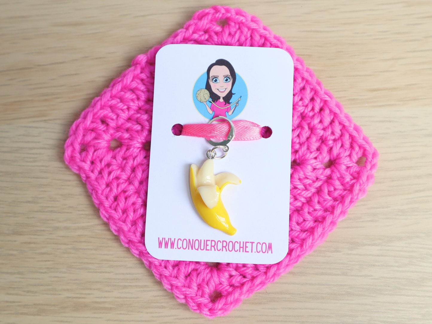 Banana Stitch Marker