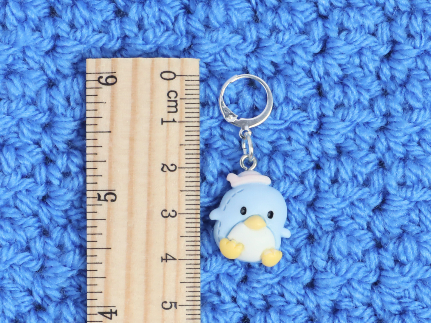 Blue Penguin Kawaii Stitch Marker