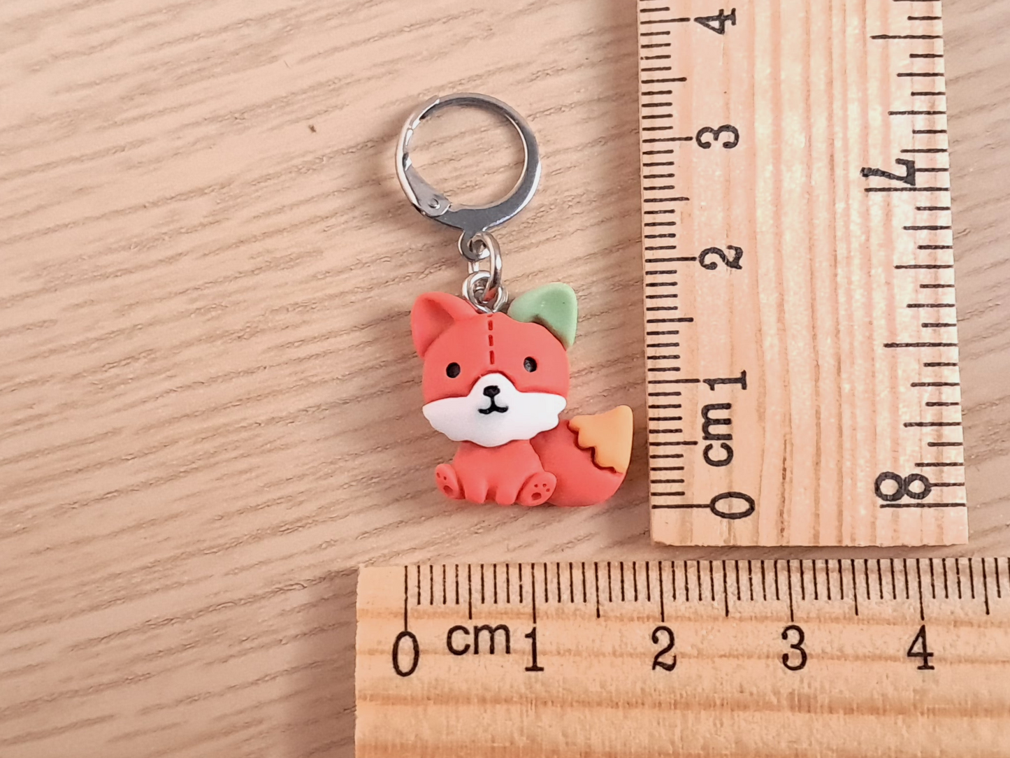 Foxy Stitch Marker