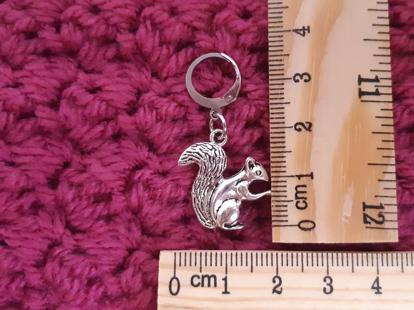 Squirrel & Acorn Stitch Marker Set