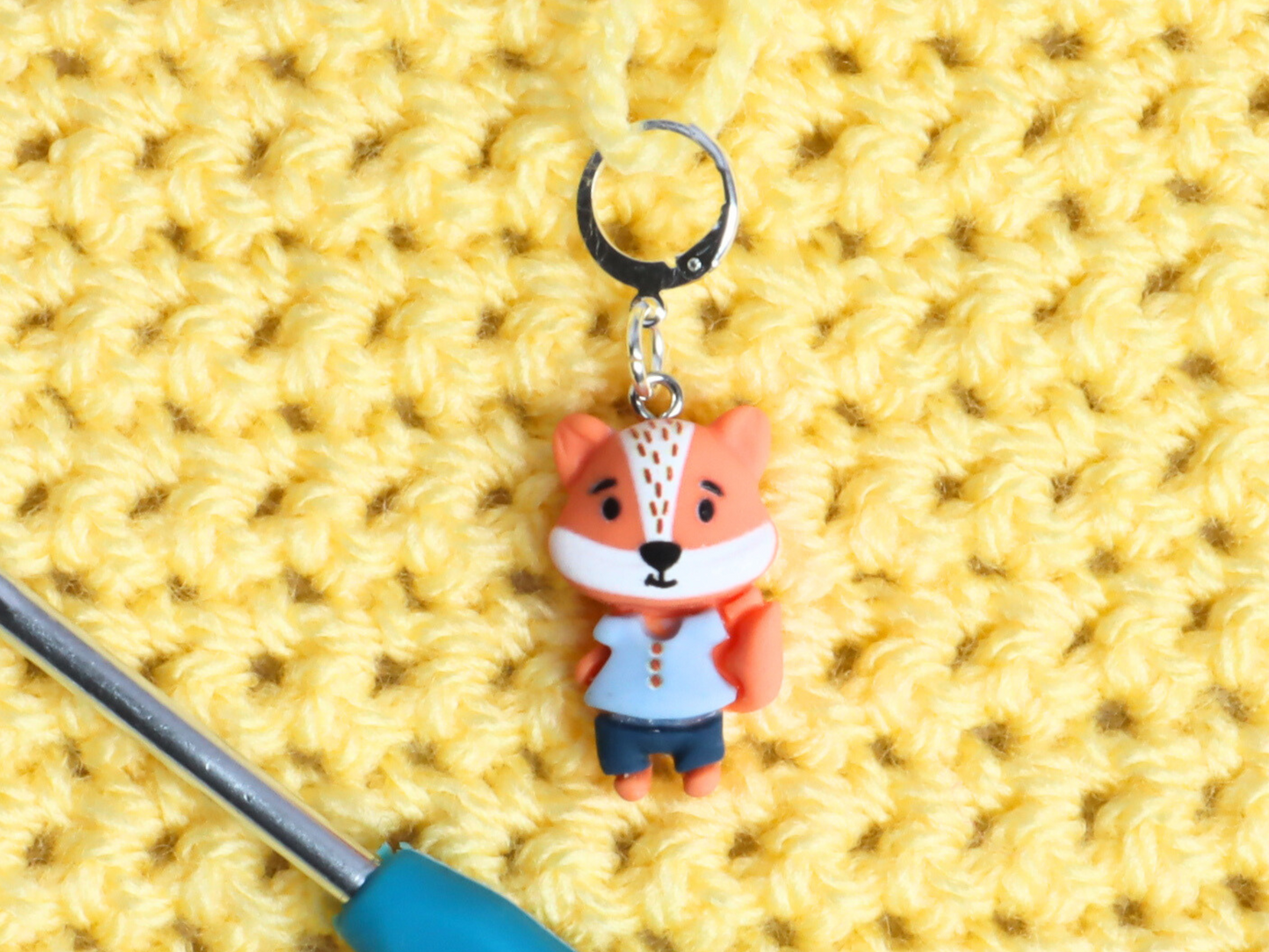 Fox Kawaii Stitch Marker