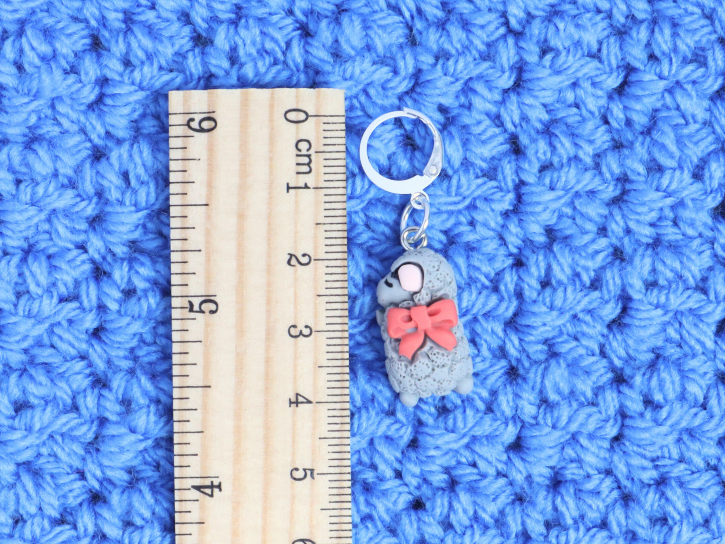 Sleepy Lamb Kawaii Stitch Marker