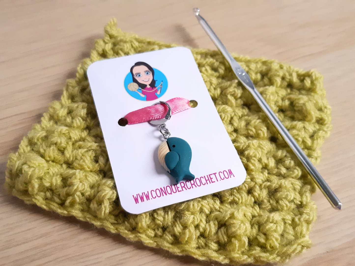 Whale Stitch Marker