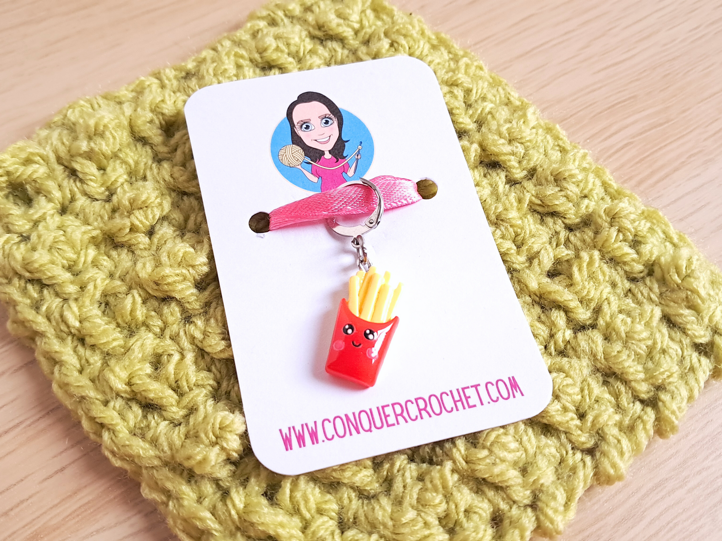 Fries Stitch Marker