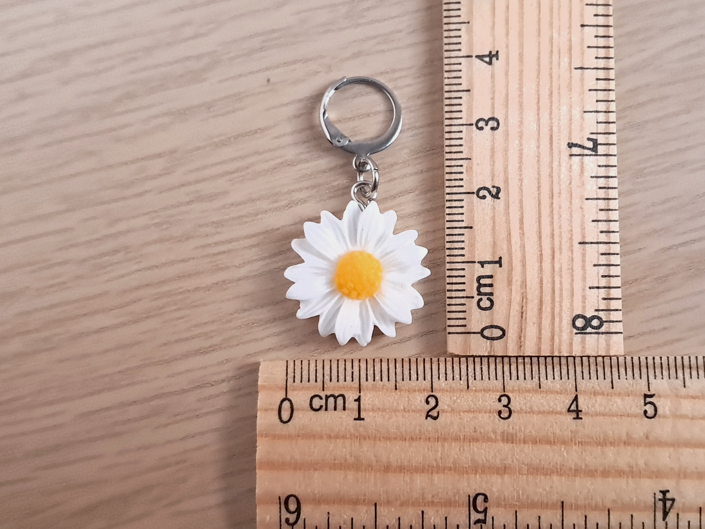 Chrysanthemum Stitch Marker