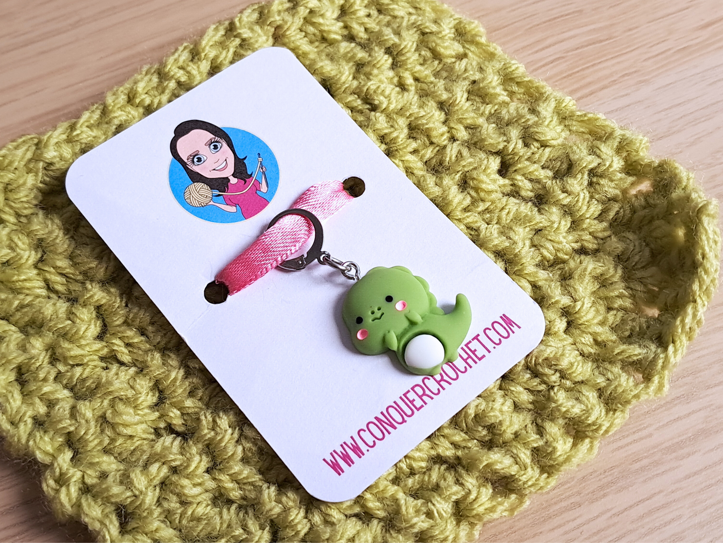 Dinosaur Stitch Marker
